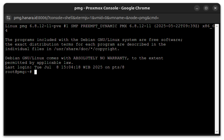 blokir spam body email menggunakan PMG